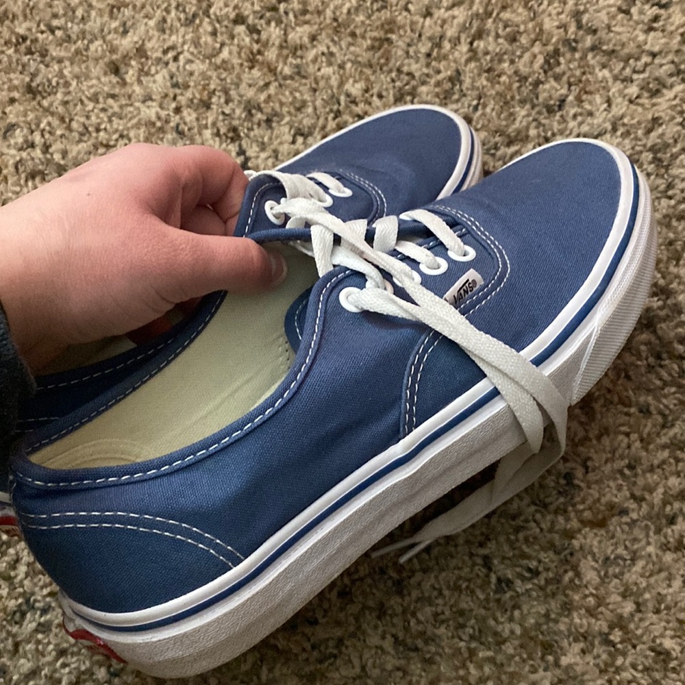Blue vans